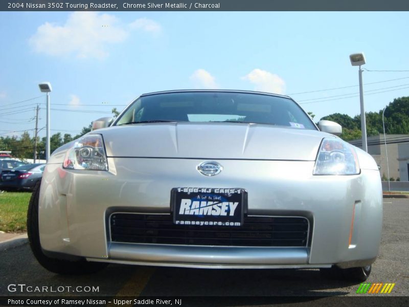 Chrome Silver Metallic / Charcoal 2004 Nissan 350Z Touring Roadster