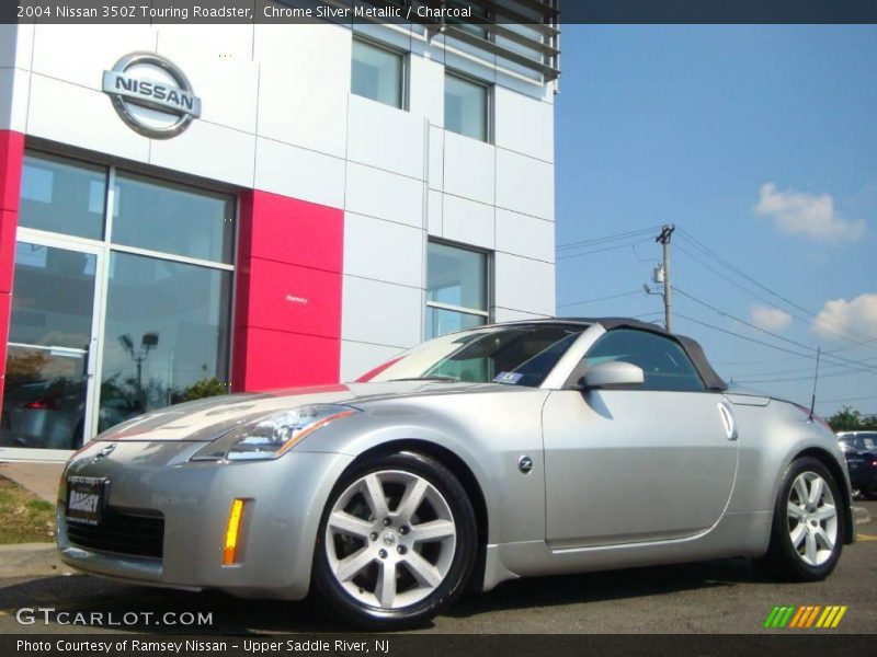 Chrome Silver Metallic / Charcoal 2004 Nissan 350Z Touring Roadster