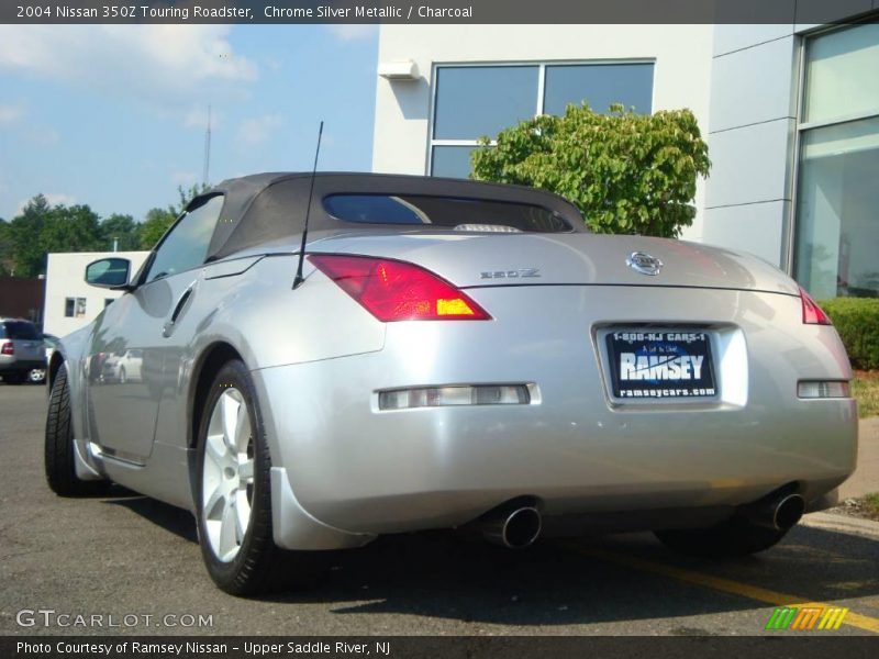 Chrome Silver Metallic / Charcoal 2004 Nissan 350Z Touring Roadster