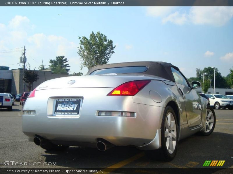 Chrome Silver Metallic / Charcoal 2004 Nissan 350Z Touring Roadster