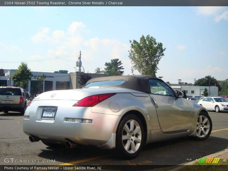 Chrome Silver Metallic / Charcoal 2004 Nissan 350Z Touring Roadster