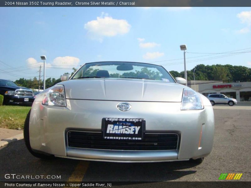 Chrome Silver Metallic / Charcoal 2004 Nissan 350Z Touring Roadster