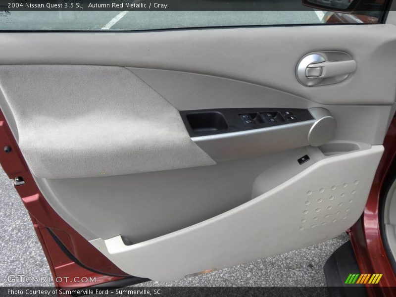 Autumn Red Metallic / Gray 2004 Nissan Quest 3.5 SL