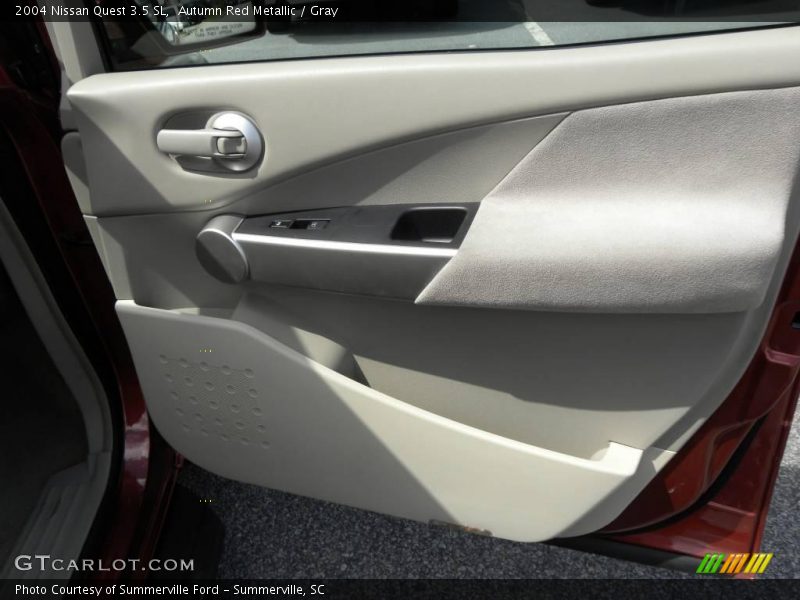 Autumn Red Metallic / Gray 2004 Nissan Quest 3.5 SL