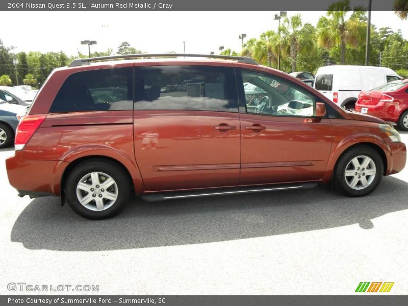 Autumn Red Metallic / Gray 2004 Nissan Quest 3.5 SL