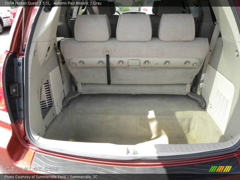 Autumn Red Metallic / Gray 2004 Nissan Quest 3.5 SL