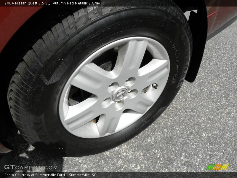 Autumn Red Metallic / Gray 2004 Nissan Quest 3.5 SL