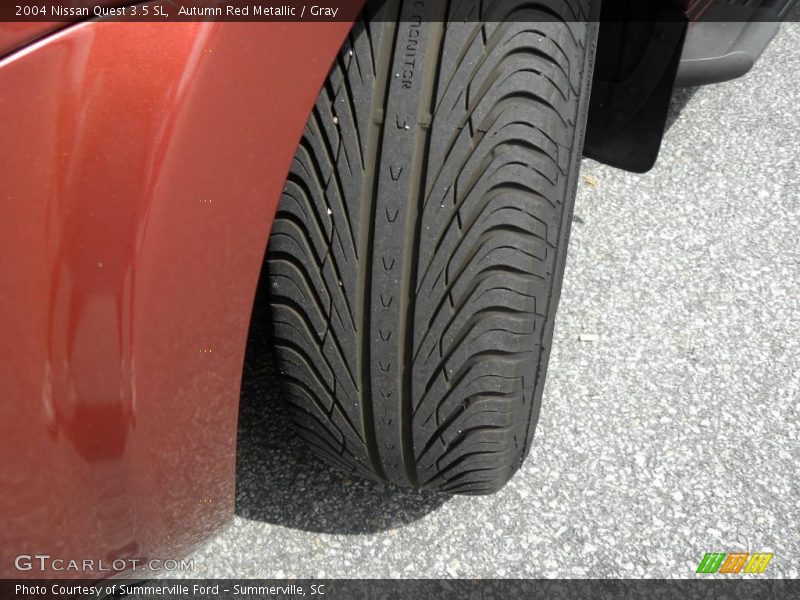 Autumn Red Metallic / Gray 2004 Nissan Quest 3.5 SL