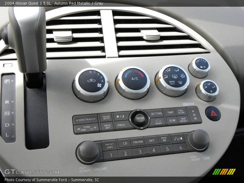Autumn Red Metallic / Gray 2004 Nissan Quest 3.5 SL