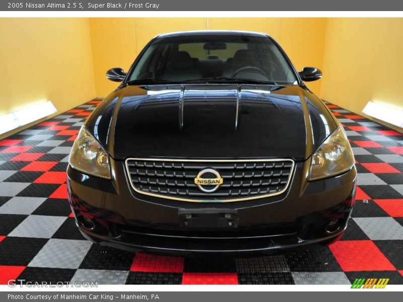 Super Black / Frost Gray 2005 Nissan Altima 2.5 S