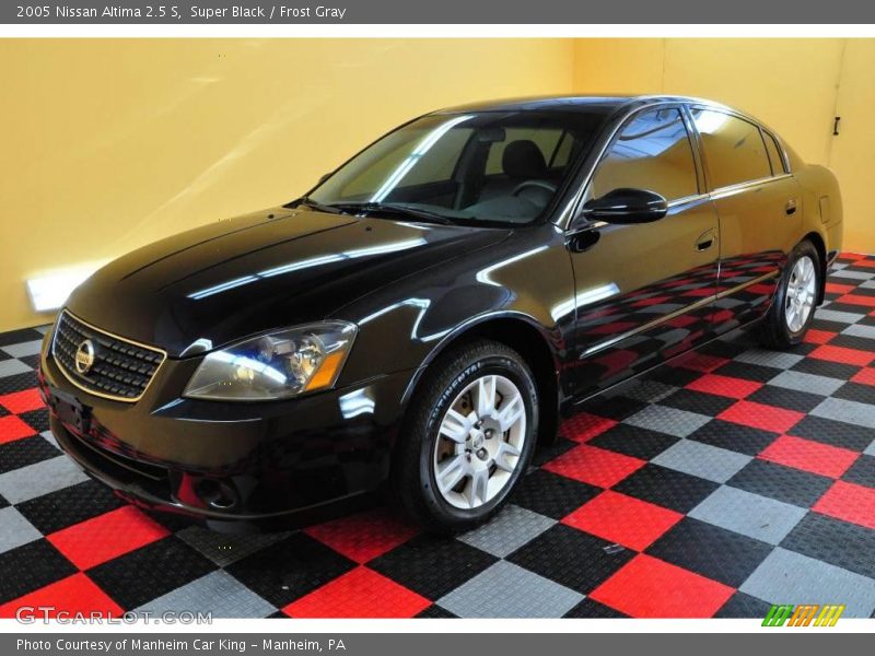 Super Black / Frost Gray 2005 Nissan Altima 2.5 S