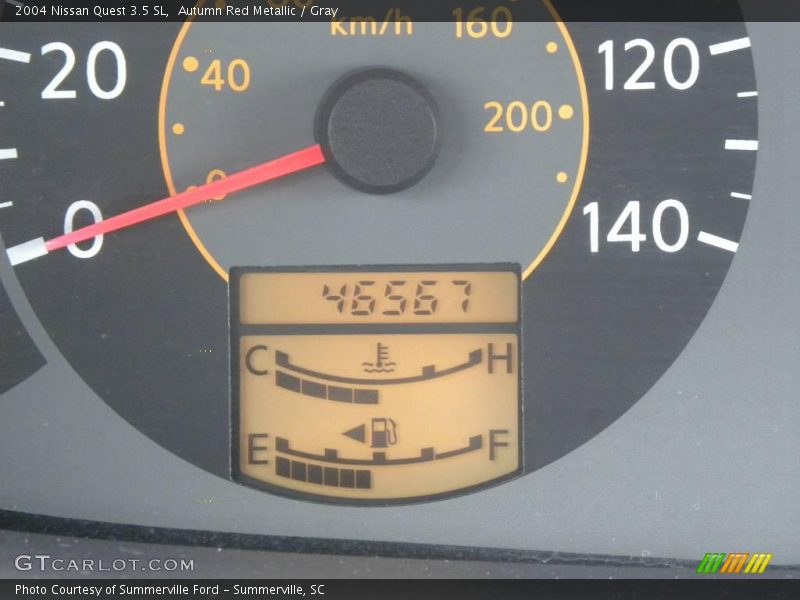 Autumn Red Metallic / Gray 2004 Nissan Quest 3.5 SL