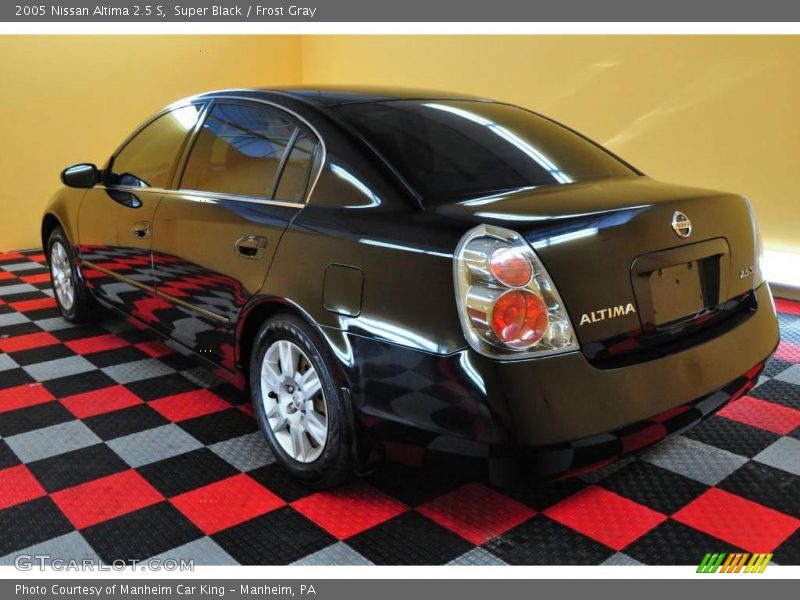 Super Black / Frost Gray 2005 Nissan Altima 2.5 S