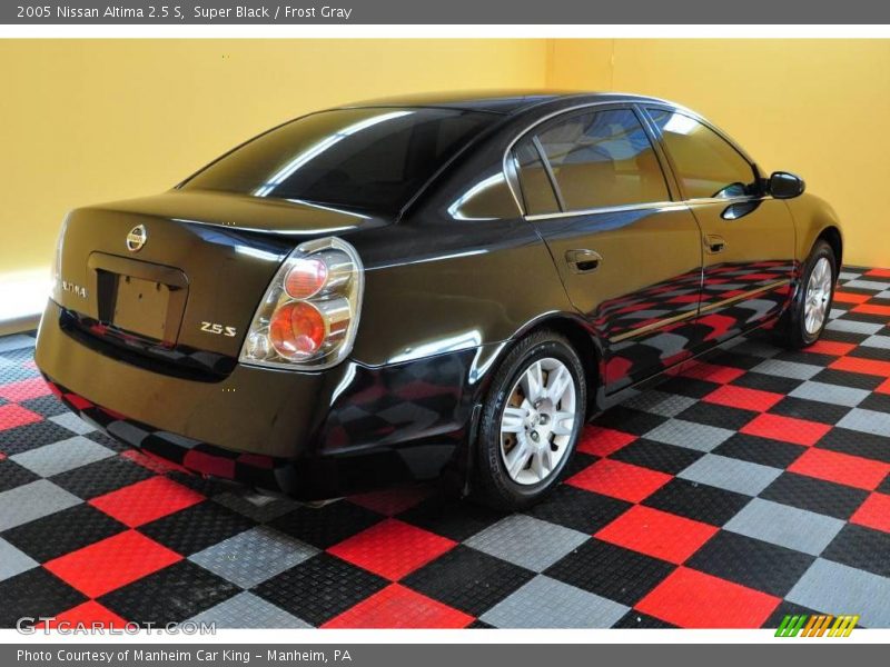 Super Black / Frost Gray 2005 Nissan Altima 2.5 S