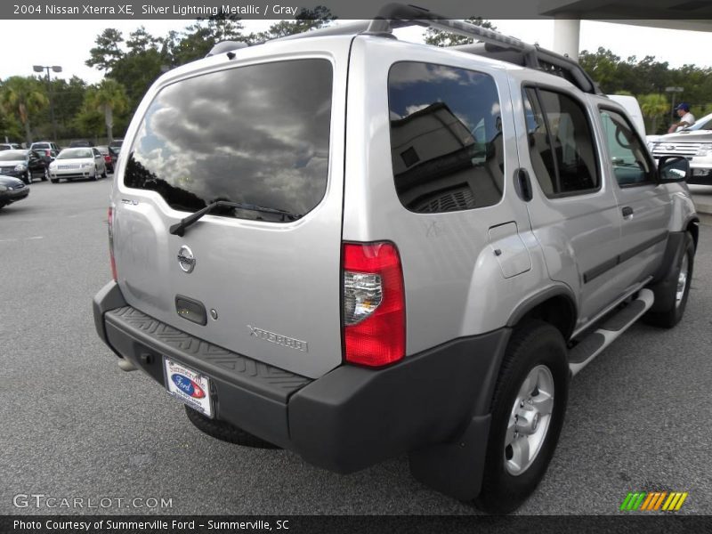 Silver Lightning Metallic / Gray 2004 Nissan Xterra XE