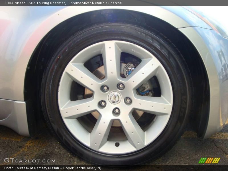 Chrome Silver Metallic / Charcoal 2004 Nissan 350Z Touring Roadster