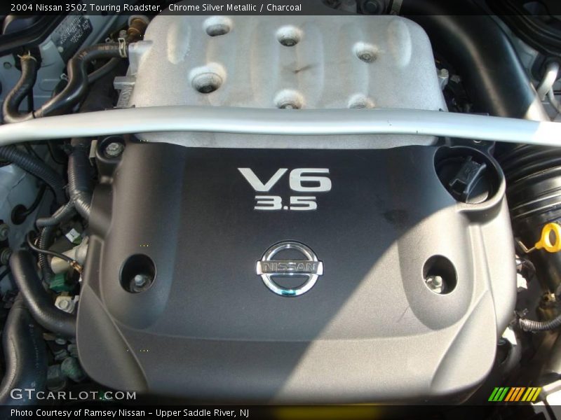 Chrome Silver Metallic / Charcoal 2004 Nissan 350Z Touring Roadster