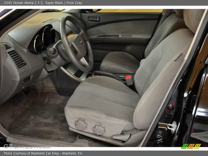 Super Black / Frost Gray 2005 Nissan Altima 2.5 S