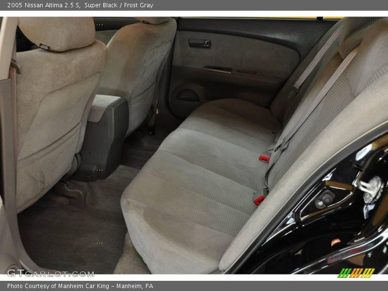 Super Black / Frost Gray 2005 Nissan Altima 2.5 S