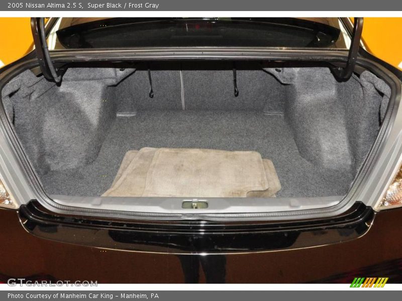 Super Black / Frost Gray 2005 Nissan Altima 2.5 S