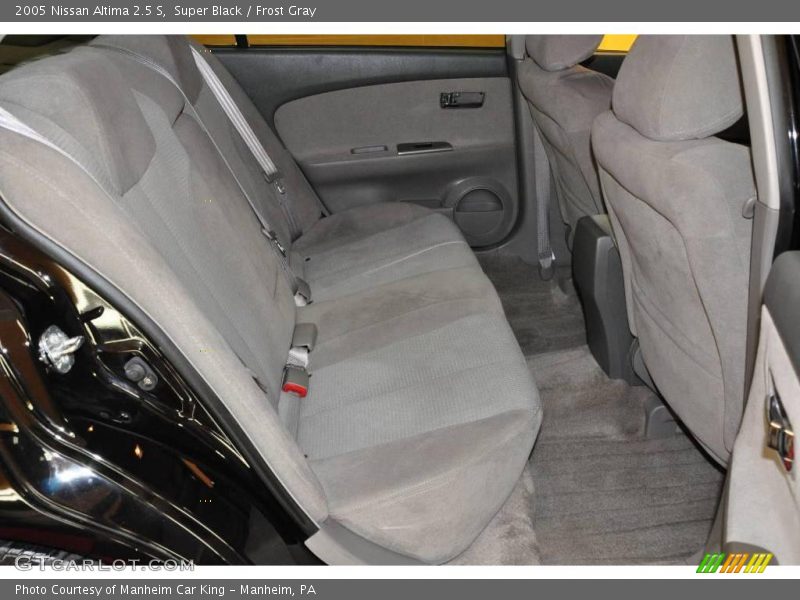 Super Black / Frost Gray 2005 Nissan Altima 2.5 S