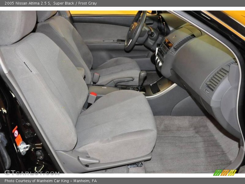Super Black / Frost Gray 2005 Nissan Altima 2.5 S