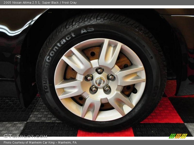 Super Black / Frost Gray 2005 Nissan Altima 2.5 S