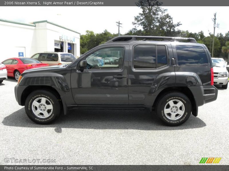 Night Armor Pearl / Desert/Graphite 2006 Nissan Xterra S