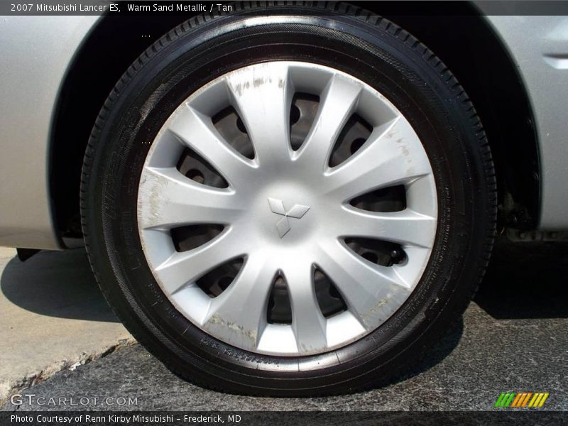 Warm Sand Metallic / Tan 2007 Mitsubishi Lancer ES