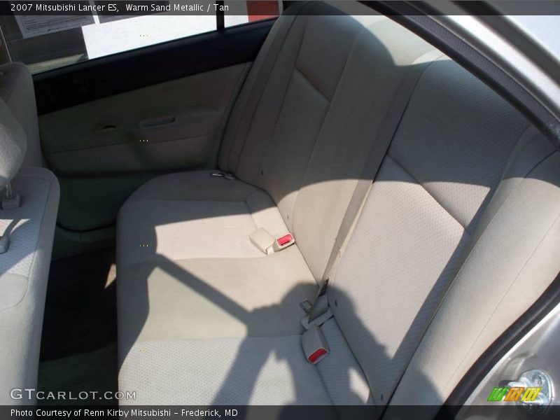 Warm Sand Metallic / Tan 2007 Mitsubishi Lancer ES