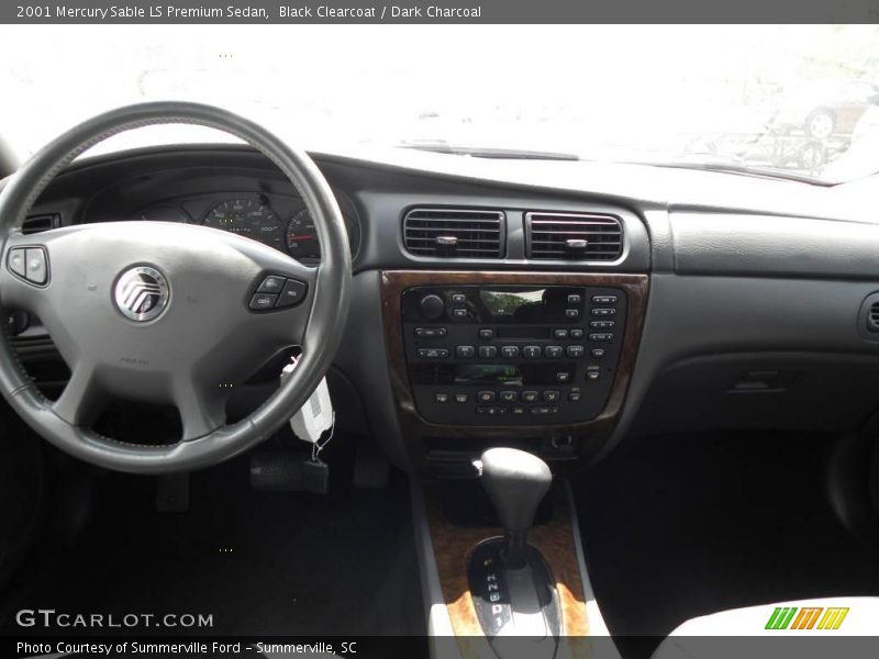 Black Clearcoat / Dark Charcoal 2001 Mercury Sable LS Premium Sedan