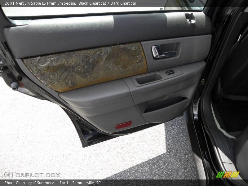 Black Clearcoat / Dark Charcoal 2001 Mercury Sable LS Premium Sedan
