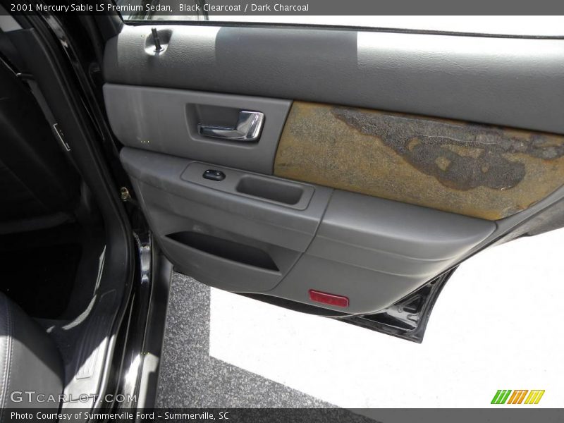 Black Clearcoat / Dark Charcoal 2001 Mercury Sable LS Premium Sedan