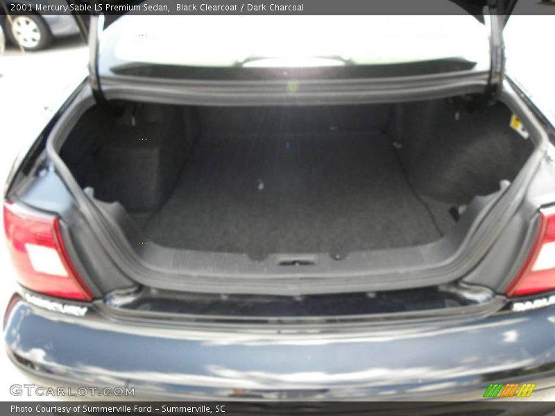 Black Clearcoat / Dark Charcoal 2001 Mercury Sable LS Premium Sedan