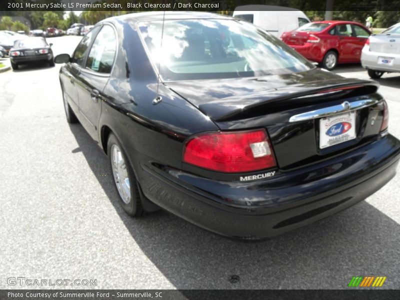 Black Clearcoat / Dark Charcoal 2001 Mercury Sable LS Premium Sedan