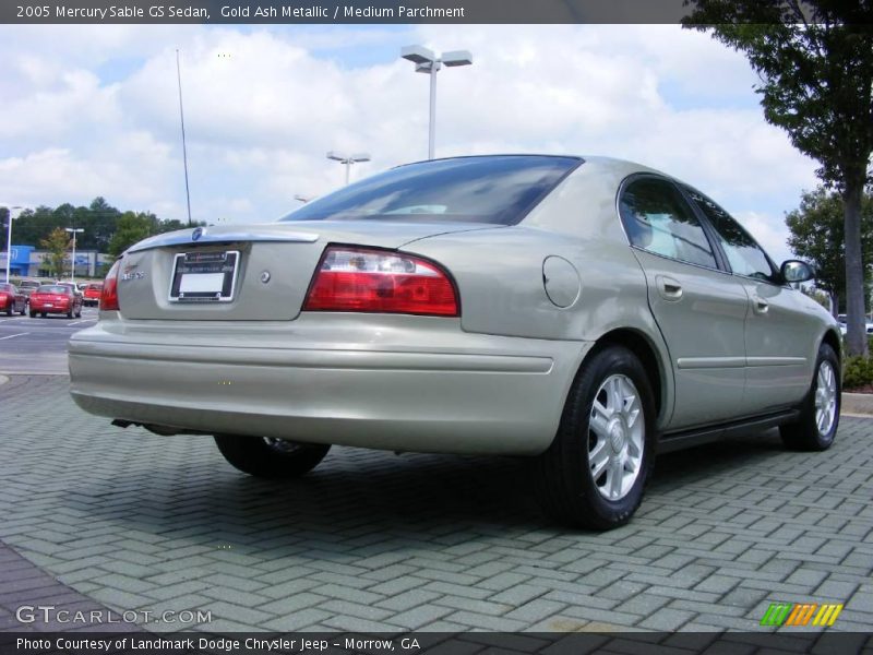 Gold Ash Metallic / Medium Parchment 2005 Mercury Sable GS Sedan