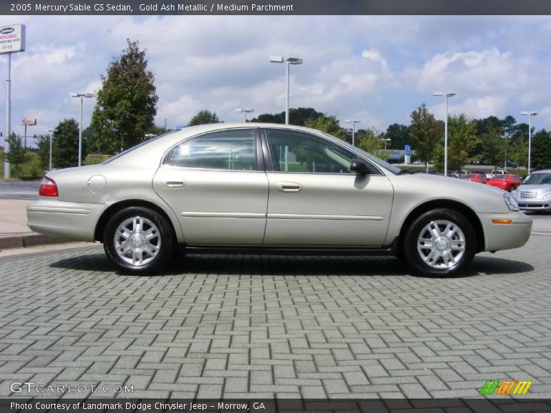 Gold Ash Metallic / Medium Parchment 2005 Mercury Sable GS Sedan