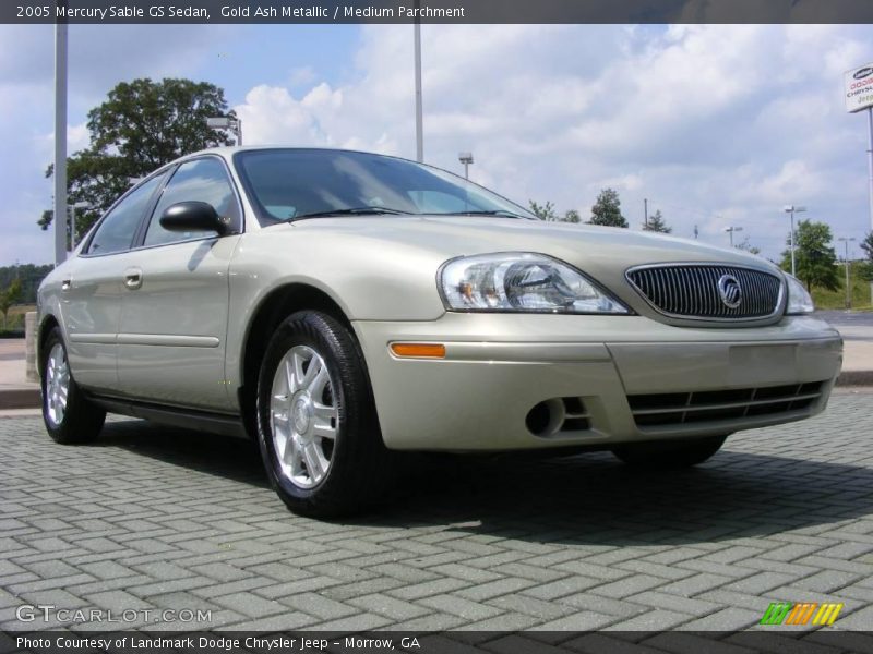Gold Ash Metallic / Medium Parchment 2005 Mercury Sable GS Sedan