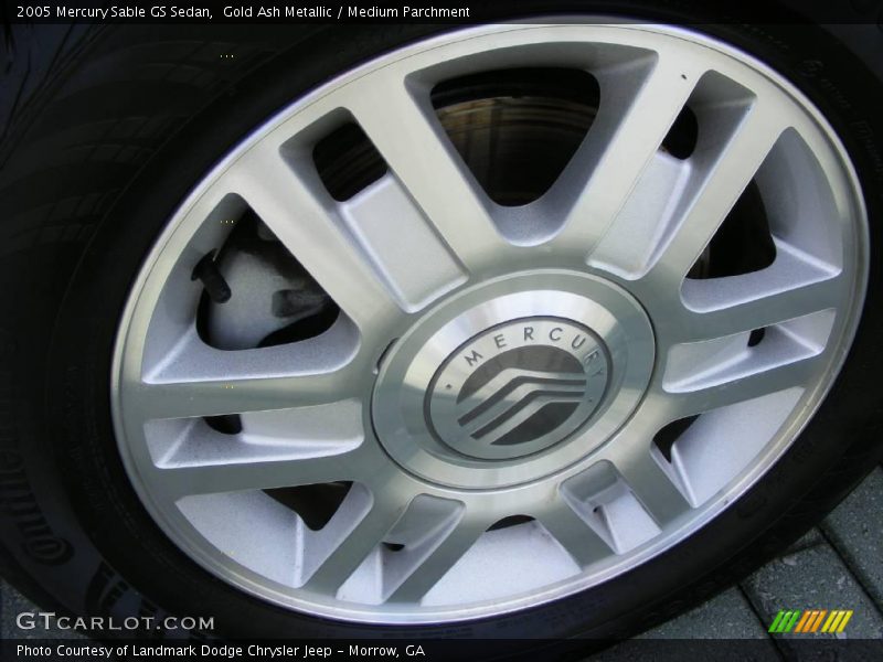 Gold Ash Metallic / Medium Parchment 2005 Mercury Sable GS Sedan
