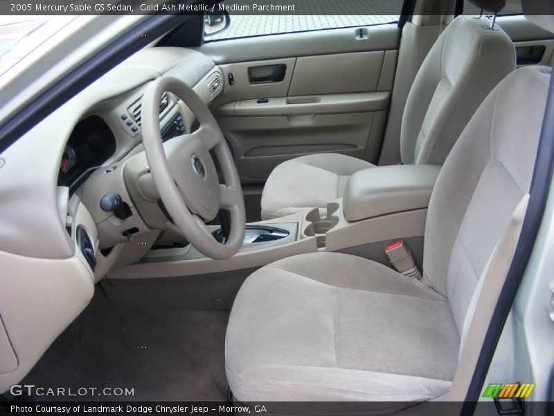 Gold Ash Metallic / Medium Parchment 2005 Mercury Sable GS Sedan