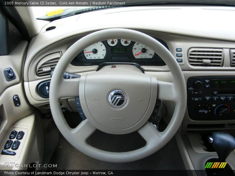 Gold Ash Metallic / Medium Parchment 2005 Mercury Sable GS Sedan