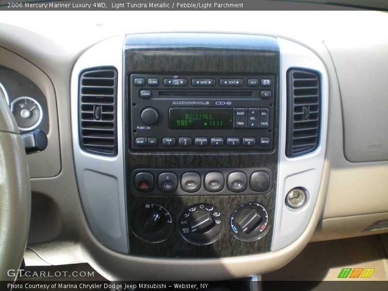 Light Tundra Metallic / Pebble/Light Parchment 2006 Mercury Mariner Luxury 4WD