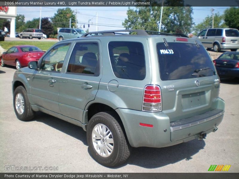 Light Tundra Metallic / Pebble/Light Parchment 2006 Mercury Mariner Luxury 4WD