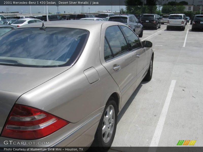 Desert Silver Metallic / Java 2001 Mercedes-Benz S 430 Sedan