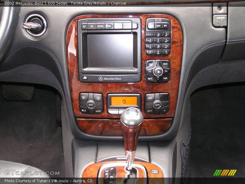 Tectite Grey Metallic / Charcoal 2002 Mercedes-Benz S 600 Sedan