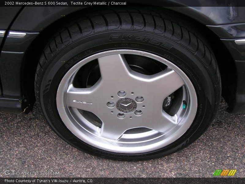 Tectite Grey Metallic / Charcoal 2002 Mercedes-Benz S 600 Sedan