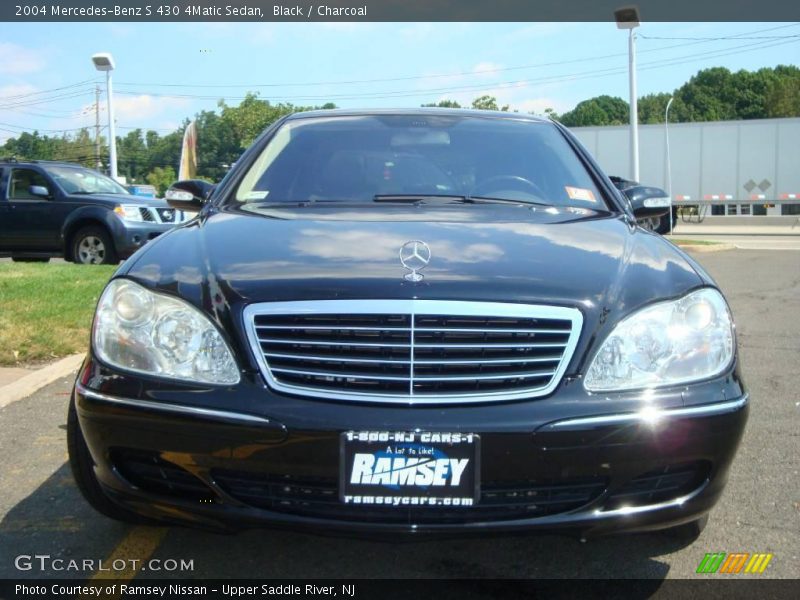 Black / Charcoal 2004 Mercedes-Benz S 430 4Matic Sedan