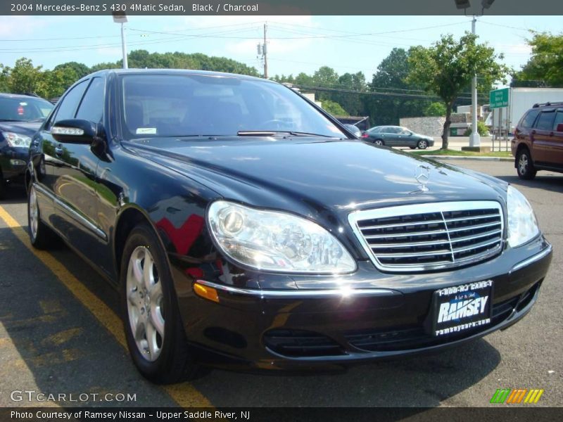 Black / Charcoal 2004 Mercedes-Benz S 430 4Matic Sedan