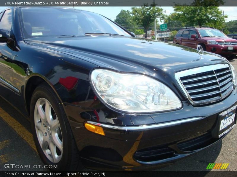 Black / Charcoal 2004 Mercedes-Benz S 430 4Matic Sedan