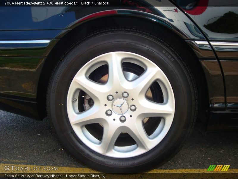 Black / Charcoal 2004 Mercedes-Benz S 430 4Matic Sedan